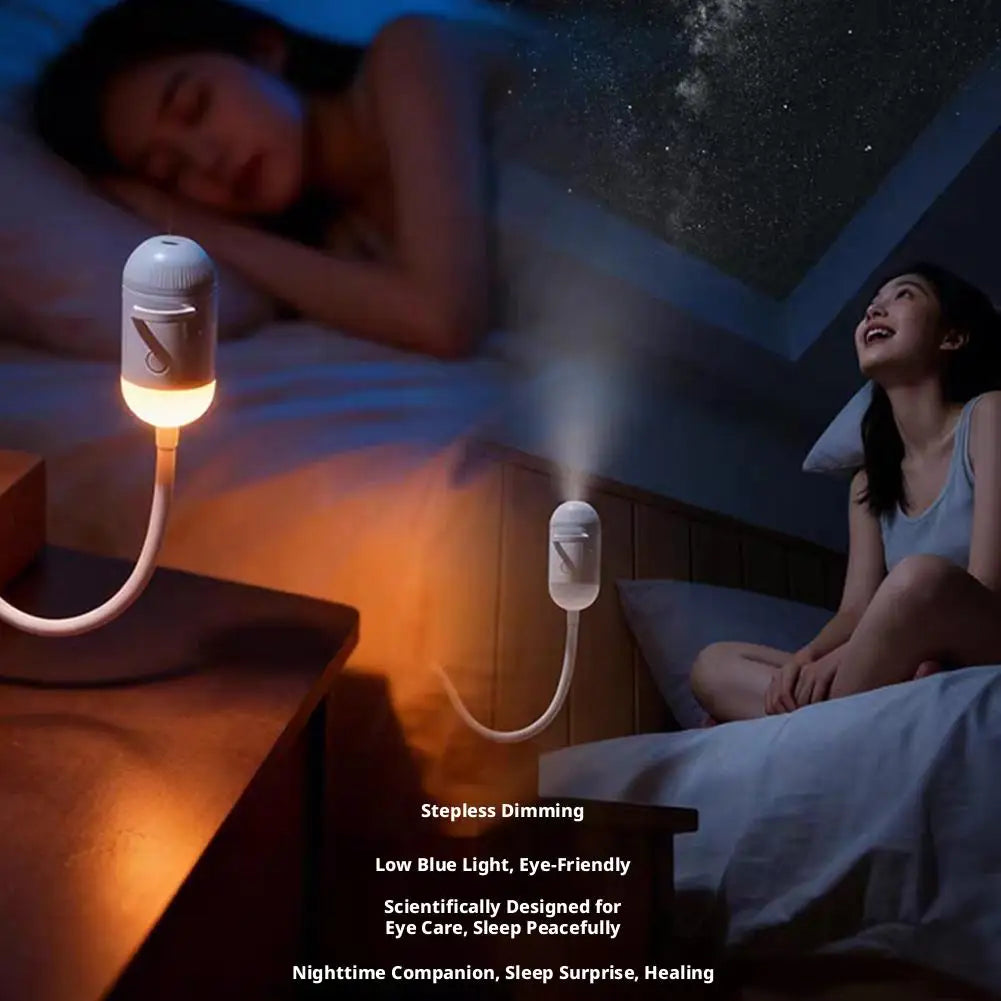 GalaxyStar™ 2-in-1 Rotating Galaxy Projector Night Light