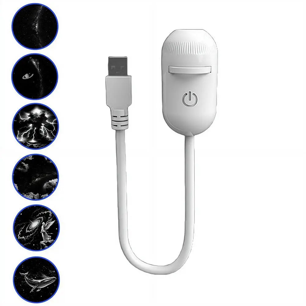 GalaxyStar™ 2-in-1 Rotating Galaxy Projector Night Light