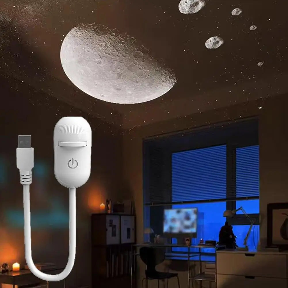 GalaxyStar™ 2-in-1 Rotating Galaxy Projector Night Light