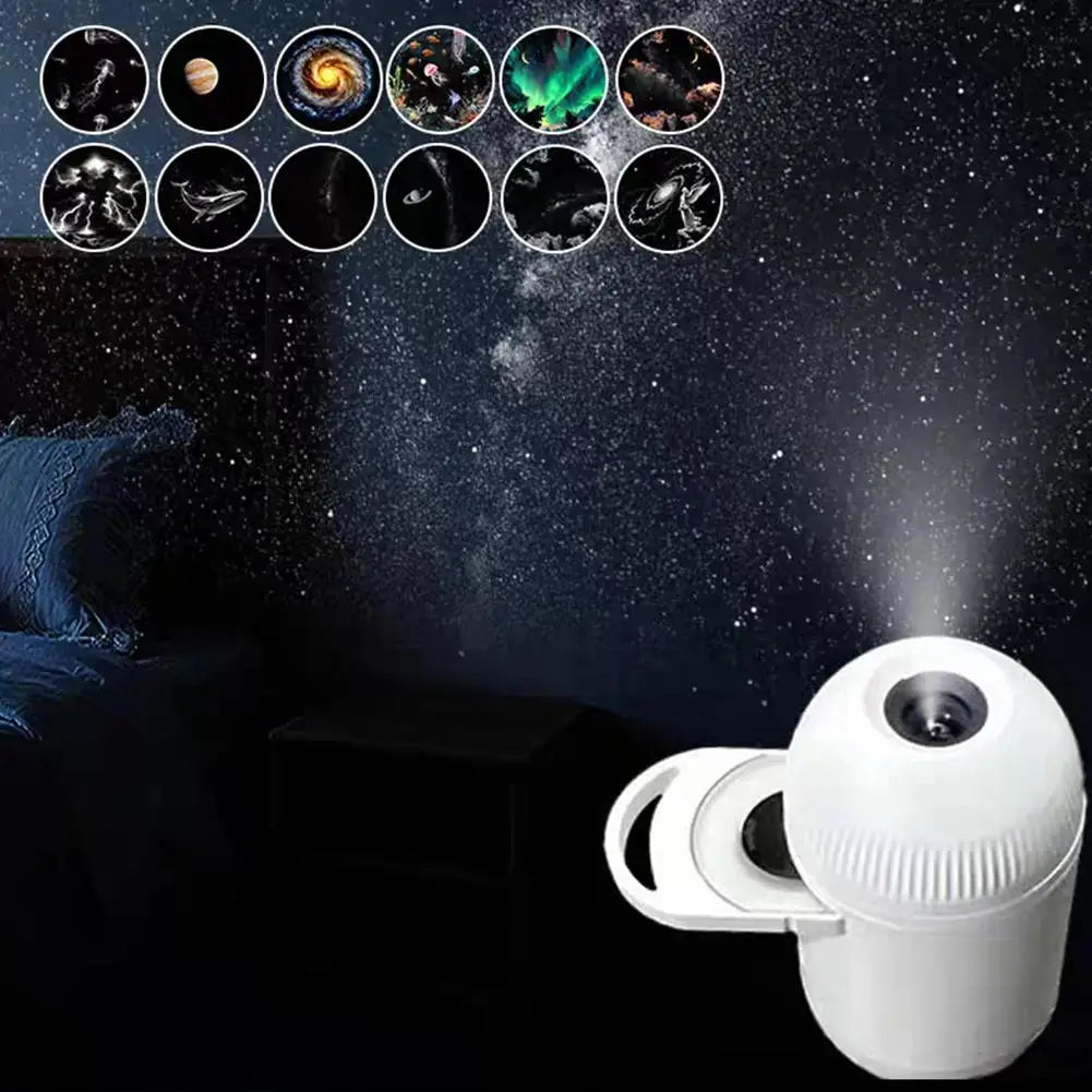 GalaxyStar™ 2-in-1 Rotating Galaxy Projector Night Light