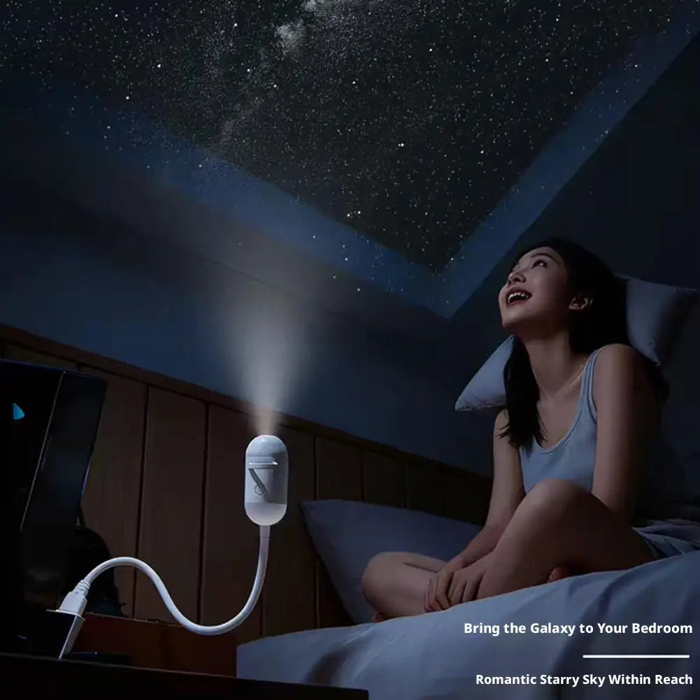 GalaxyStar™ 2-in-1 Rotating Galaxy Projector Night Light