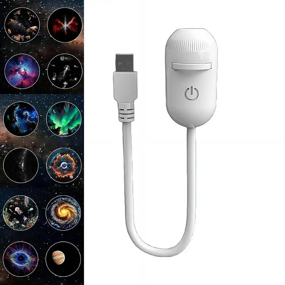 GalaxyStar™ 2-in-1 Rotating Galaxy Projector Night Light