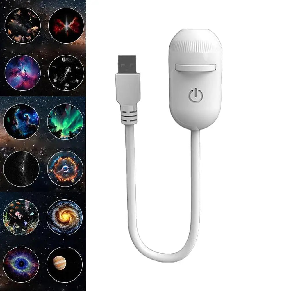 GalaxyStar™ 2-in-1 Rotating Galaxy Projector Night Light