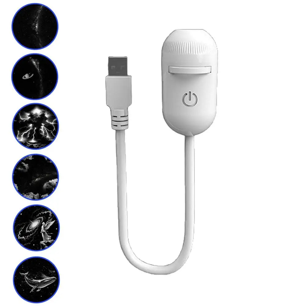 GalaxyStar™ 2-in-1 Rotating Galaxy Projector Night Light
